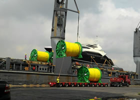 1000 tons of steel wire rope (Pasir Gudang to Ulstienvik)